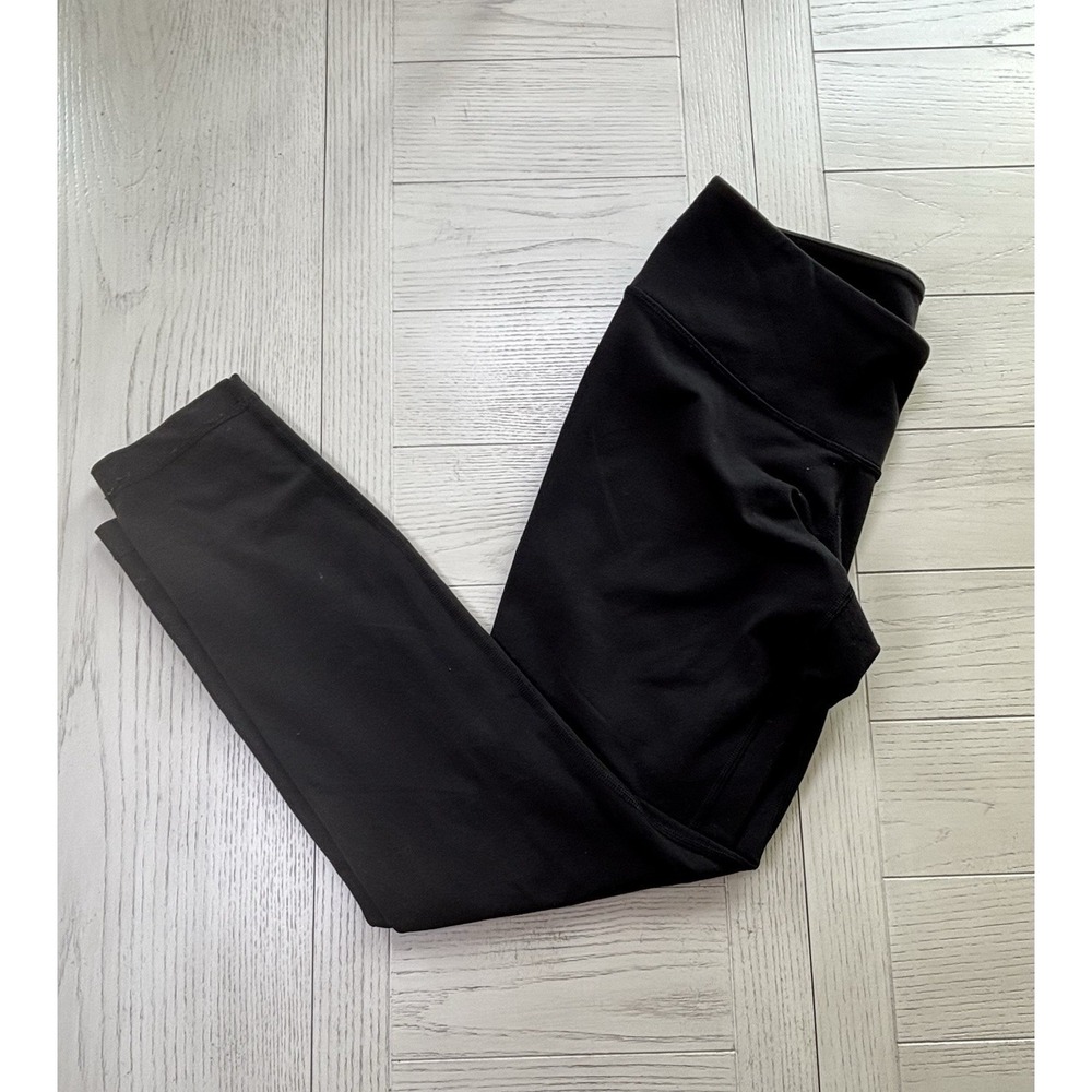 Lululemon Women's Black Yoga‎ Pants Size: 8 Good Condition